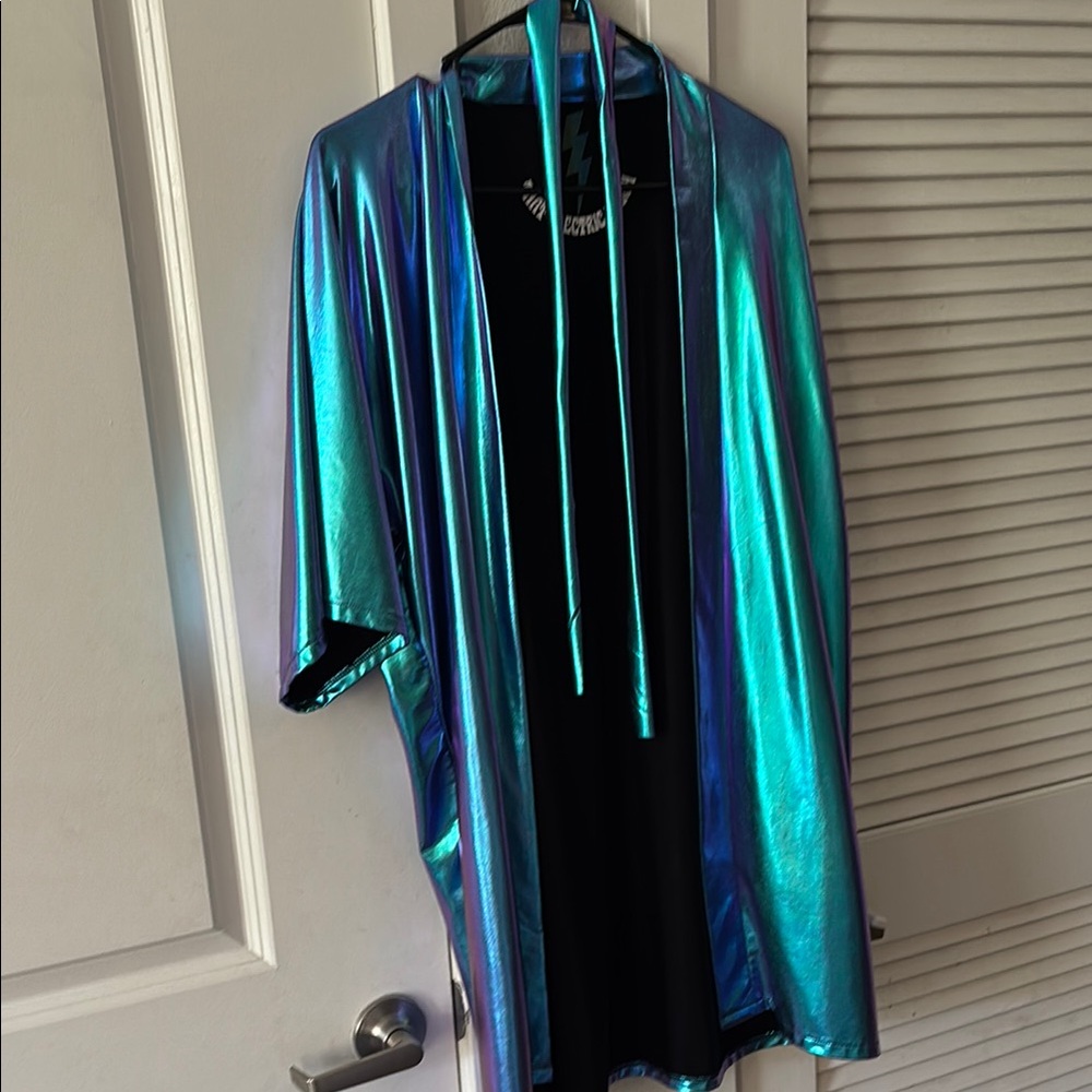 Holographic Men’s Rave Kimono